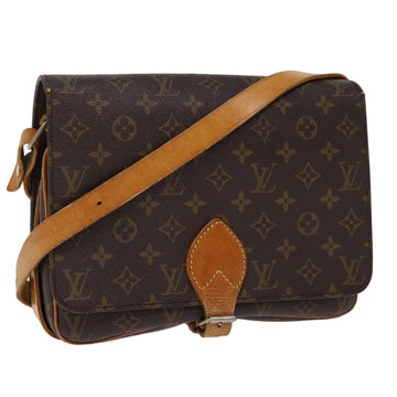 LOUIS VUITTON Monogram Cartouchiere GM Shoulder Bag Vintage M51252 Auth hk1339