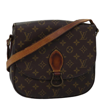 LOUIS VUITTON Monogram Saint Cloud GM Shoulder Bag M51242 LV Auth hk1346