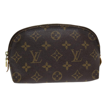 LOUIS VUITTON Monogram Pochette Cosmetic PM Cosmetic Pouch M47515 LV Auth hk1482