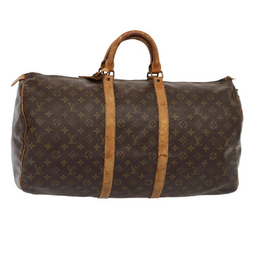 LOUIS VUITTON Monogram Keepall 55 Boston Bag Vintage M41424 LV Auth hk1527