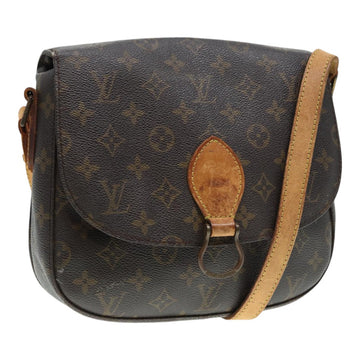 LOUIS VUITTON Monogram Saint Cloud GM Shoulder Bag M51242 LV Auth hk1604