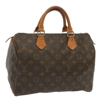 LOUIS VUITTON Monogram Speedy 30 Hand Bag M41526 LV Auth ki4173