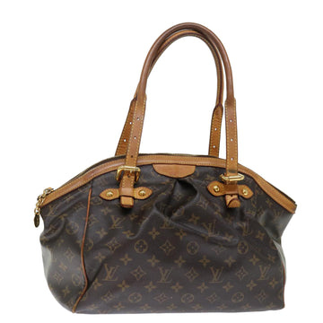 LOUIS VUITTON Monogram Tivori GM Hand Bag M40144 LV Auth ki4370