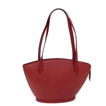 LOUIS VUITTON Epi Saint Jacques Poignees Long Hand Bag Red M52337 LV Auth ki4400