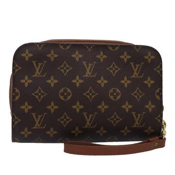 LOUIS VUITTON Monogram Orsay Clutch Bag M51790 LV Auth ki4409