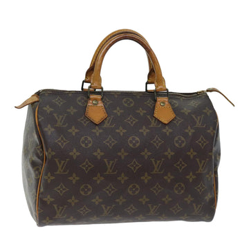 LOUIS VUITTON Monogram Speedy 30 Hand Bag M41526 LV Auth ki4442