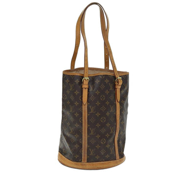 LOUIS VUITTON Monogram Bucket GM Shoulder Bag M42236 LV Auth ki4454