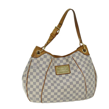 LOUIS VUITTON Damier Azur Galliera GM Shoulder Bag N55216 LV Auth ki4458