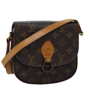 LOUIS VUITTON Monogram Saint Cloud PM Shoulder Bag M51244 Auth ki4525