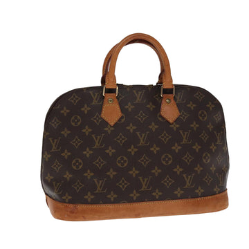 LOUIS VUITTON Monogram Alma Hand Bag M51130 LV Auth ki4583