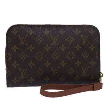 LOUIS VUITTON Monogram Orsay Clutch Bag M51790 LV Auth ki4609