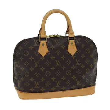 LOUIS VUITTON Monogram Alma Hand Bag M51130 LV Auth ki4644