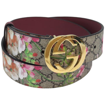 GUCCI GG Blooms Belt PVC 37.4