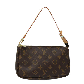 LOUIS VUITTON Monogram Pochette Accessoires Pouch M51980 LV Auth ki4687