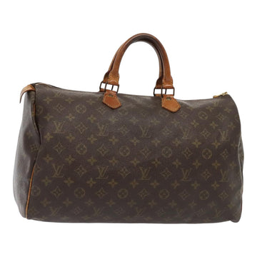 LOUIS VUITTON Monogram Speedy 40 Hand Bag M41522 LV Auth ki4807