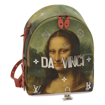 LOUIS VUITTON Masters Collection DaVinci PalmSprings Backpack M43375 Auth 67487S