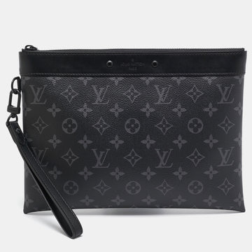 LOUIS VUITTON Monogram Eclipse Canvas To-Go Pochette