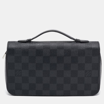 LOUIS VUITTON Damier Graphite Canvas Zippy XL Wallet