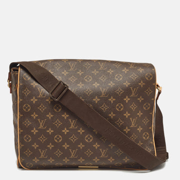 LOUIS VUITTON Monogram Canvas Abbesses Messenger Bag