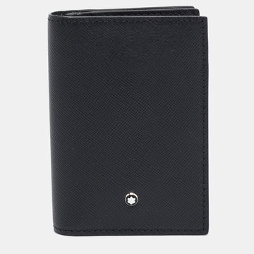 MONTBLANC Black Leather Sartorial Business Card Holder