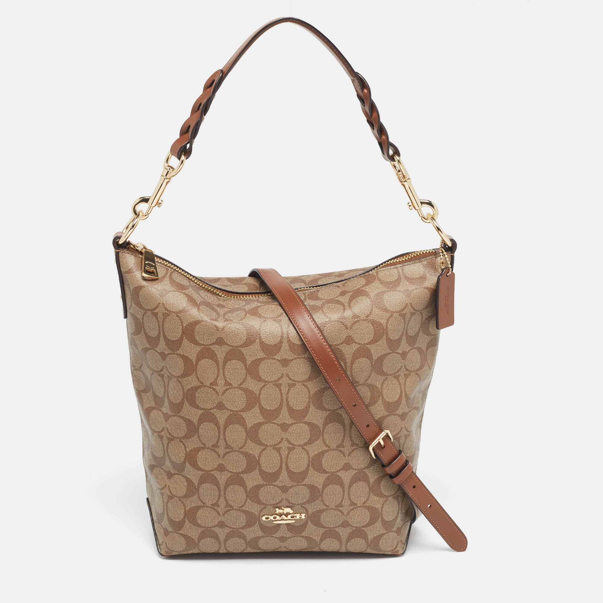 Coach duffle shoulder bag best sale