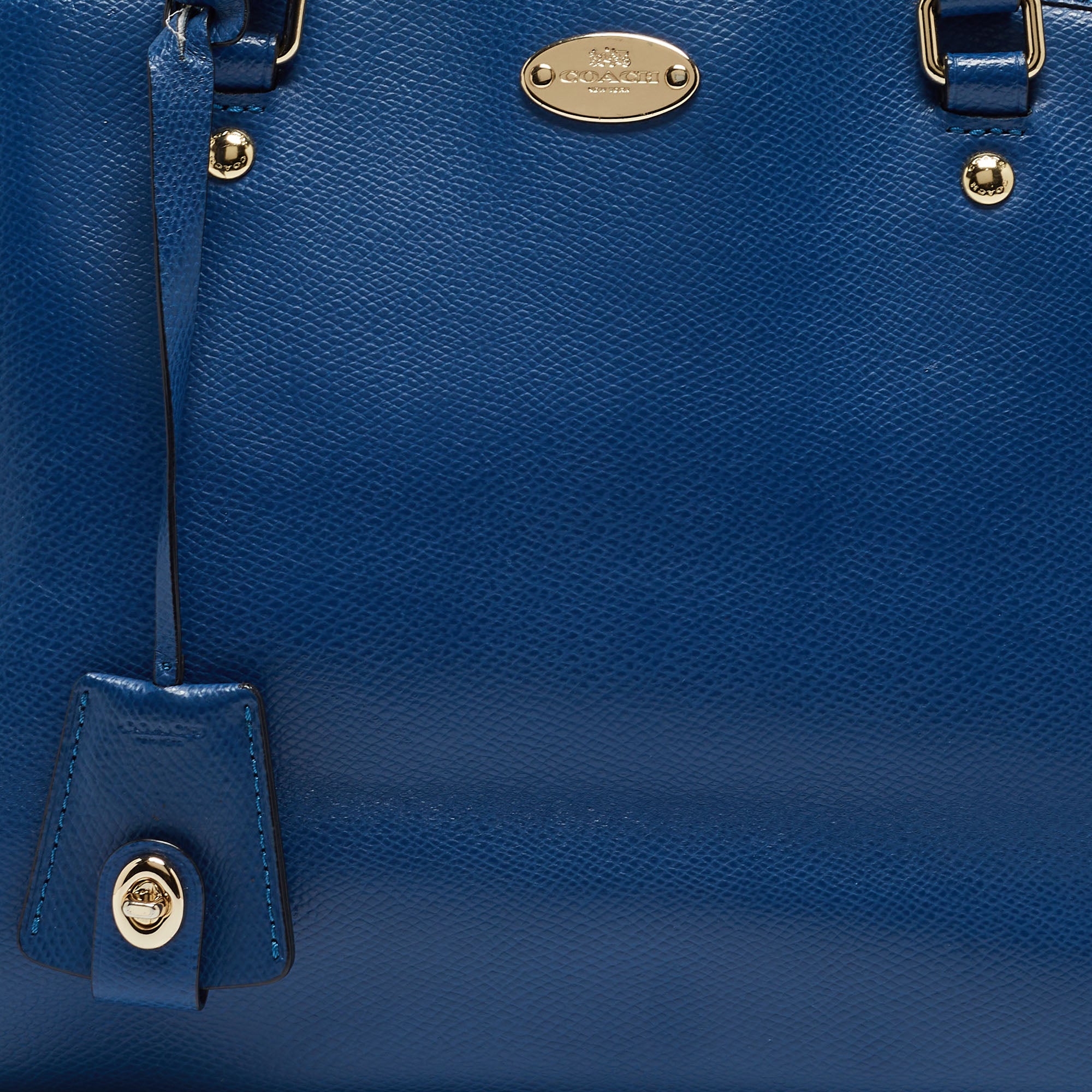 COACH Small Margot crosbody purchases blue navy color