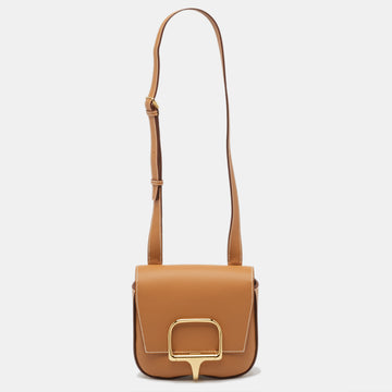 HERMES Gold Epsom Leather Della Cavalleria Mini Bag