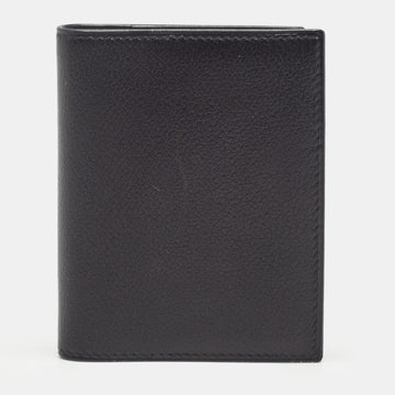 Hermes  Noir Evercolor Leather Simple Agenda Cover PM