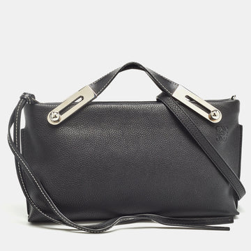 LOEWE Black Leather Small Missy Shoulder Bag