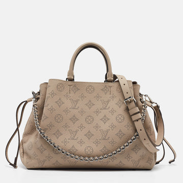 LOUIS VUITTON Galet Monogram Mahina Leather Bella Tote