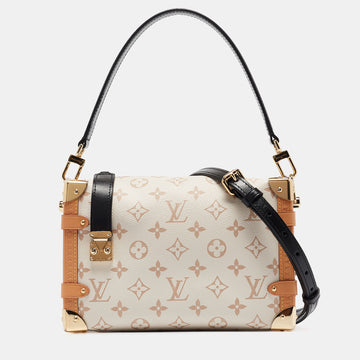 LOUIS VUITTON Monogram Dune Canvas Side Trunk MM Bag