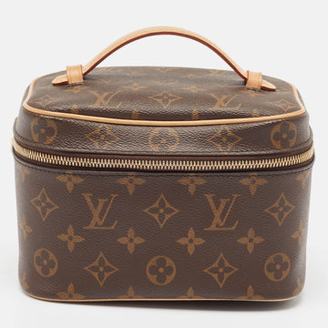 LOUIS VUITTON Monogram Canvas Nice Mini Vanity Case