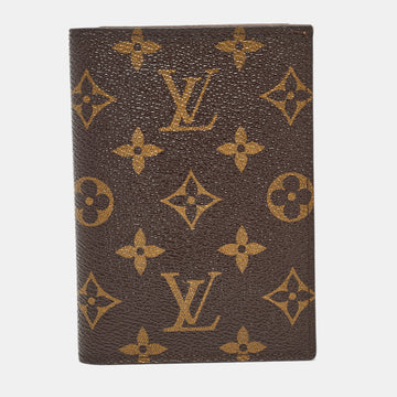 LOUIS VUITTON Monogram Canvas Passport Cover