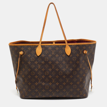 LOUIS VUITTON Monogram Canvas Neverfull GM Bag