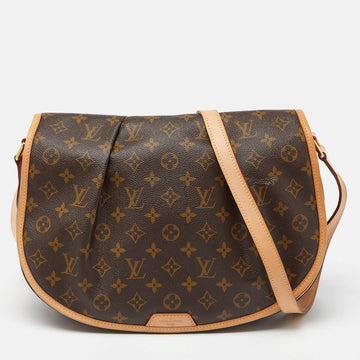 LOUIS VUITTON Monogram Canvas Menilmontant MM Bag