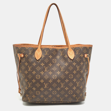 LOUIS VUITTON Monogram Canvas Neverfull MM Bag