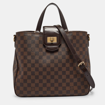 LOUIS VUITTON Damier Ebene Canvas Cabas Rosebery Bag