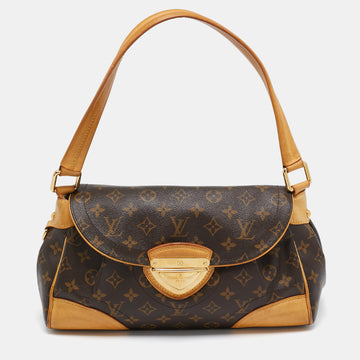 LOUIS VUITTON Monogram Canvas Beverly MM Bag