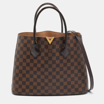 LOUIS VUITTON Damier Ebene Canvas Kensington V Bag