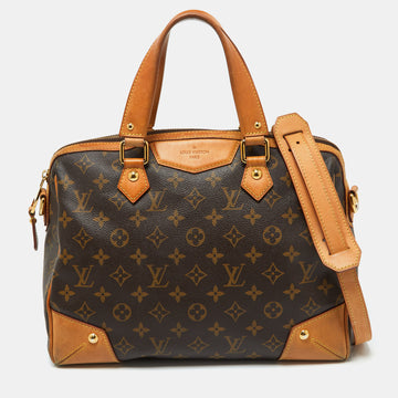 LOUIS VUITTON Monogram Canvas and Leather Retiro NM Bag