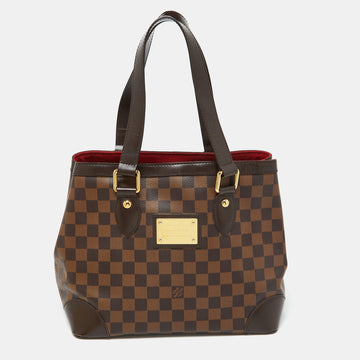 LOUIS VUITTON Damier Ebene Canvas Hampstead PM Bag