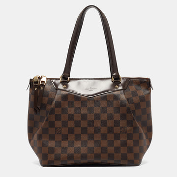 LOUIS VUITTON Damier Ebene Canvas Westminster PM Bag