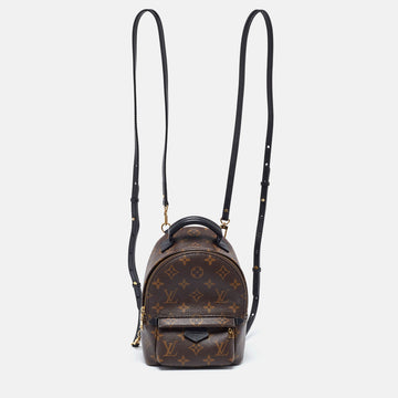 LOUIS VUITTON Monogram Canvas Palm Springs Mini Backpack