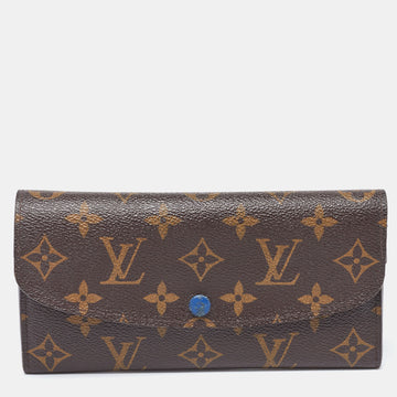 LOUIS VUITTON Monogram Canvas Emilie Wallet