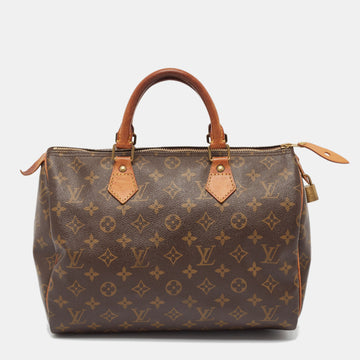 LOUIS VUITTON Monogram Canvas Speedy 30 Bag