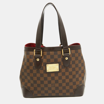 LOUIS VUITTON Damier Ebene Canvas Hampstead PM Bag