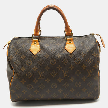 LOUIS VUITTON Monogram Canvas Speedy 30 Bag