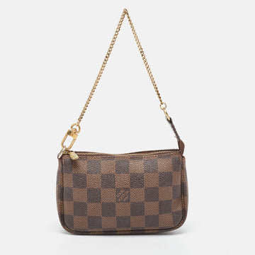 LOUIS VUITTON Monogram Canvas Mini Pochette Accessoires