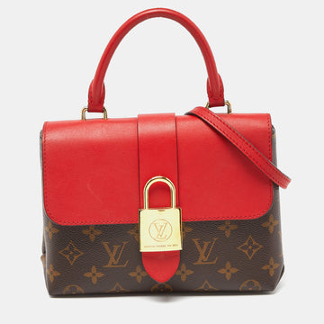 LOUIS VUITTON Coquelicot Monogram Canvas Locky BB Bag