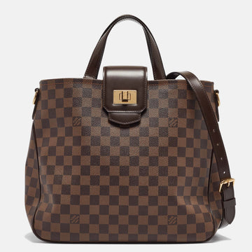 LOUIS VUITTON Damier Ebene Canvas Cabas Rosebery Bag